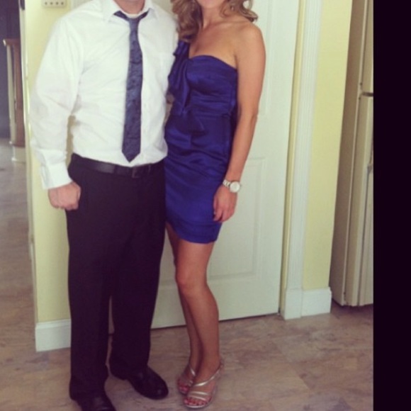 One Shoulder Cocktail Dress - Picture 4 of 16